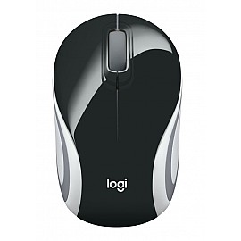 Logitech Compact Wireless Mouse, Gray 