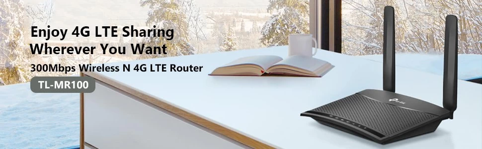 Buy Tp Link Tl Mr100 300 Mbps Wireless N 4g Lte Router Best Price In India