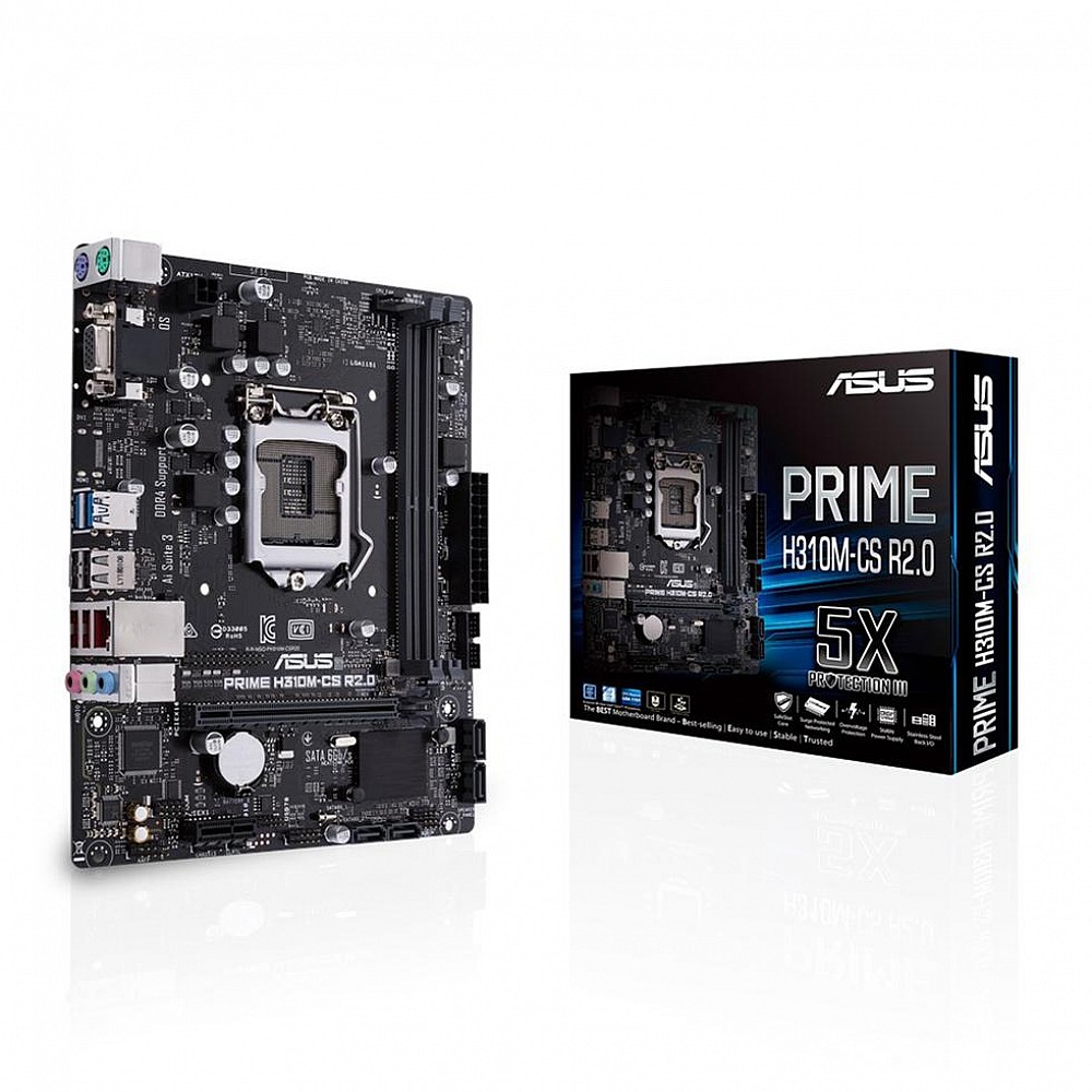 Asus Prime H310M-CS-R2.0 Best Price in India on Thevaluestore.in | 8th Gen