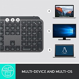 Logitech MX Keys Advanced Wireless Illuminated Keyboard Best Price in India