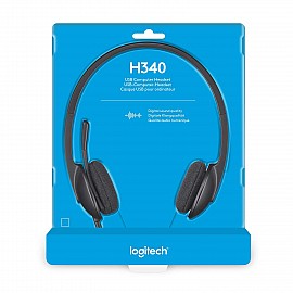 Logitech wired usb online headset