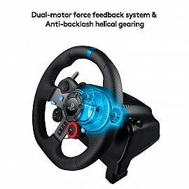 Logitech G29 Driving Force Racing Wheel (PS5, PS4, PS3, PC) in