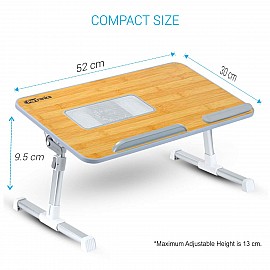 portronics my buddy plus adjustable laptop cooling table