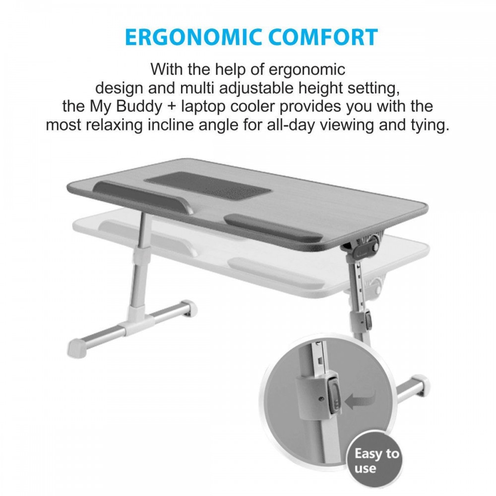 Portronics my buddy store plus laptop stand