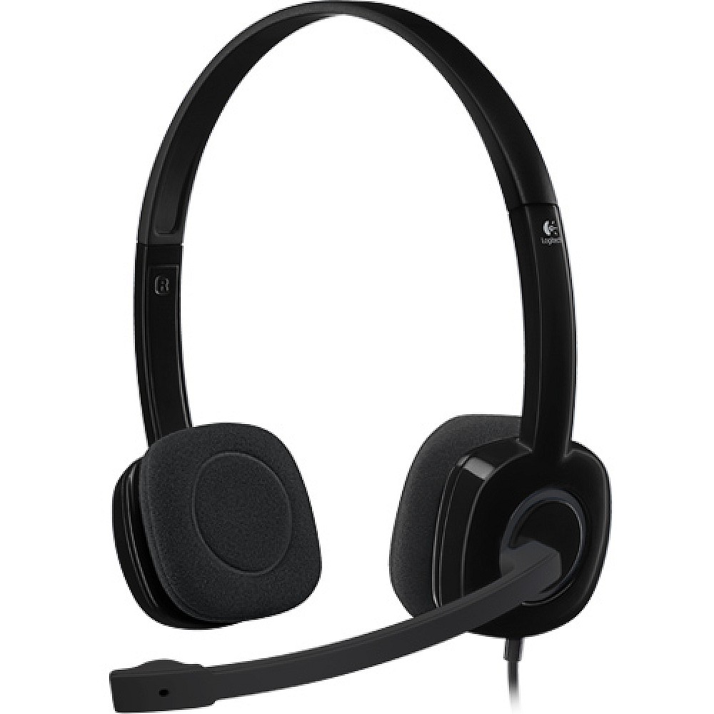 Buy Logitech H151 Stereo Headset Black Best Price in India on